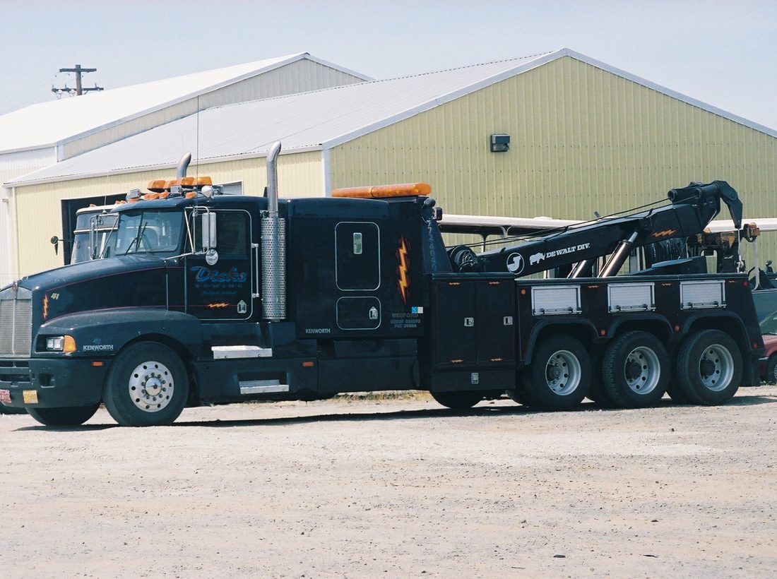 Heavy duty wrecker in the Iron Hook fleet